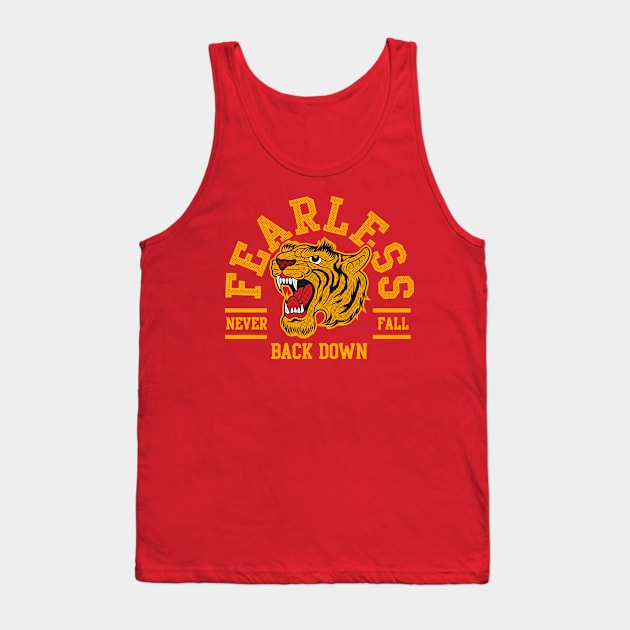 fearless tiger Tank Top by Gientescape